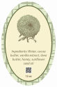Soothing Text Oval Bath Body Labels